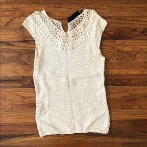 Anthropologie crochet top